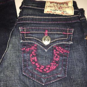 True Religion Girl's Julie Super T Jeans Size 7